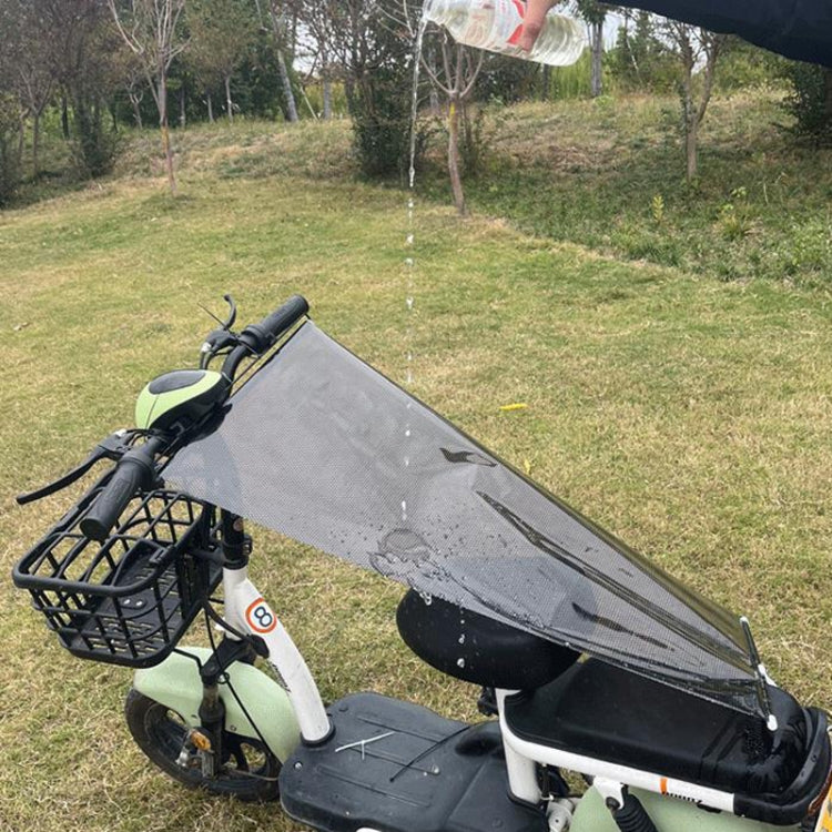 Electric Bike Telescopic Sunshade Rain Shield Motorcycle Rain Cover