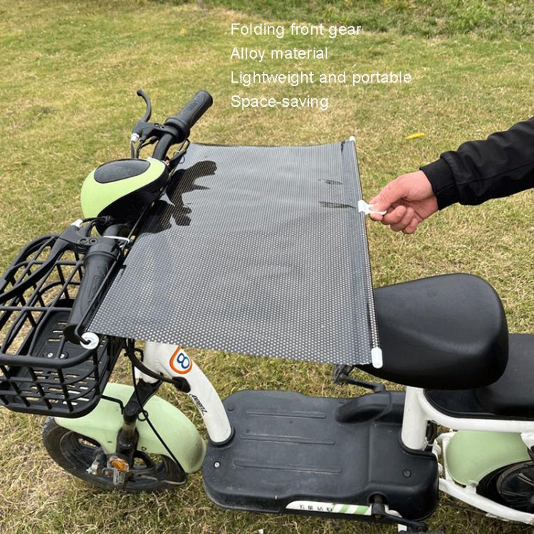 Electric Bike Telescopic Sunshade Rain Shield Motorcycle Rain Cover