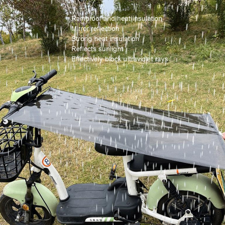 Electric Bike Telescopic Sunshade Rain Shield Motorcycle Rain Cover