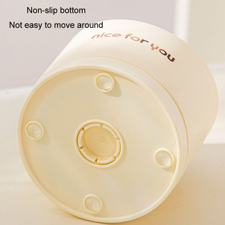 Rotating Skincare Cosmetic Storage Case Compartment Desktop Lipstick Makeup Brush Bucket