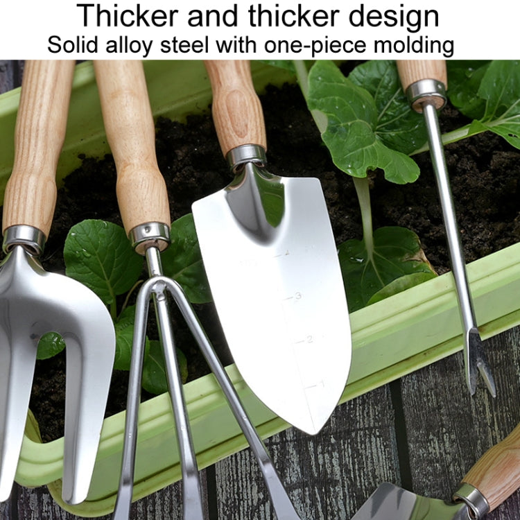 Garden Planting Shoveling Tools Thickened Wooden Handle Gardening Kit