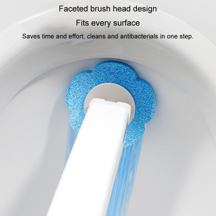 Disposable Toilet Brush Dissolving Replacement Brush Toilet Cleaning Set