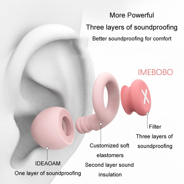 Anti-noise Sleeping Earplugs Noise Reduction Soundproof Ear Plugs Sponge