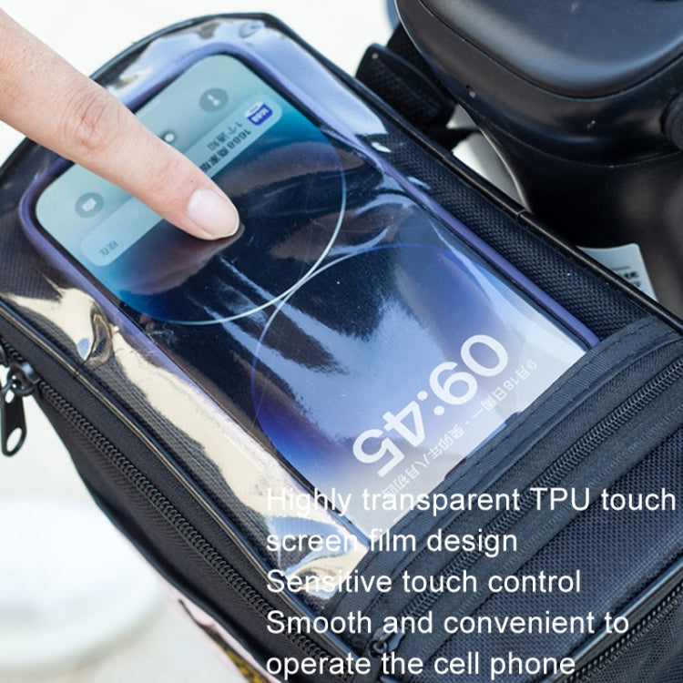 Electric Bike Riding Hanging Bag Large Capacity Waterproof Bicycle Front Hanging Bag