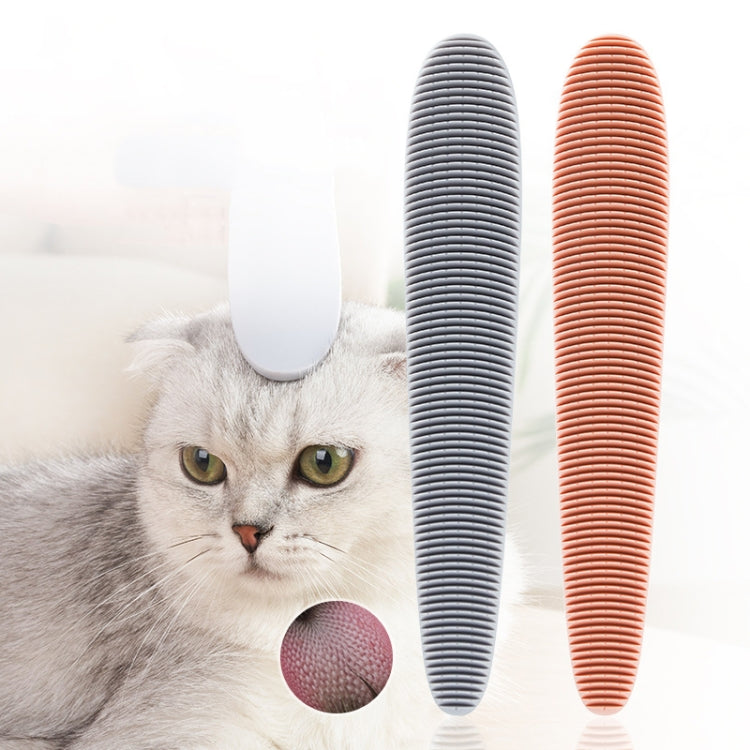3pcs Cat Tongue Texture Grooming Brush Pet Massage Comb