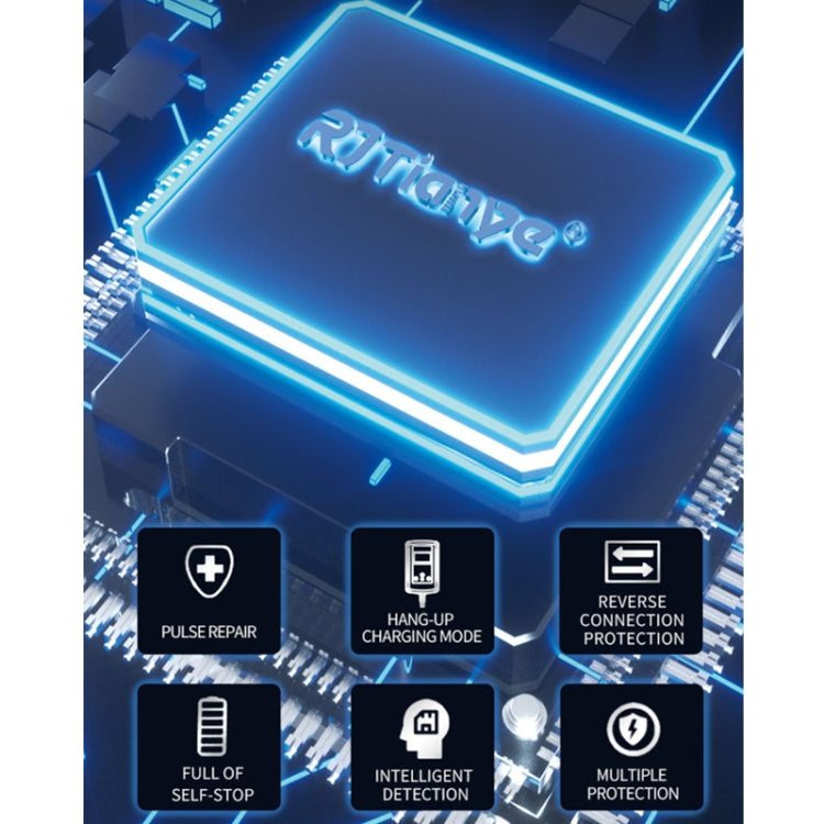 RJtianye 6V/12V ASE Adapter Cable Car Motorcycle Lawn Mower Battery Charger