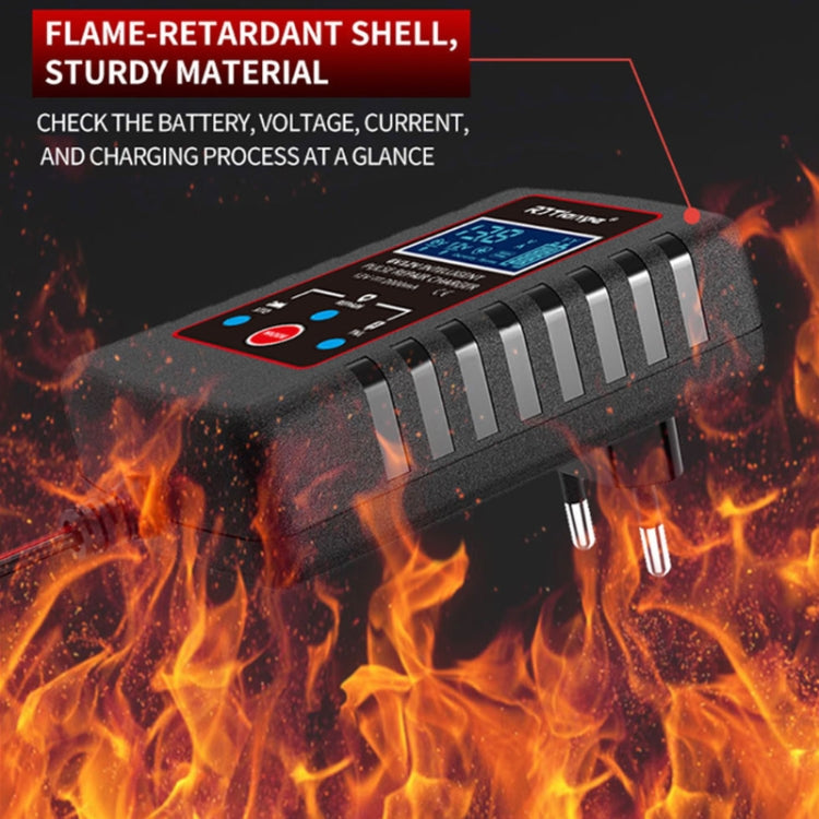 RJtianye 6V/12V ASE Adapter Cable Car Motorcycle Lawn Mower Battery Charger