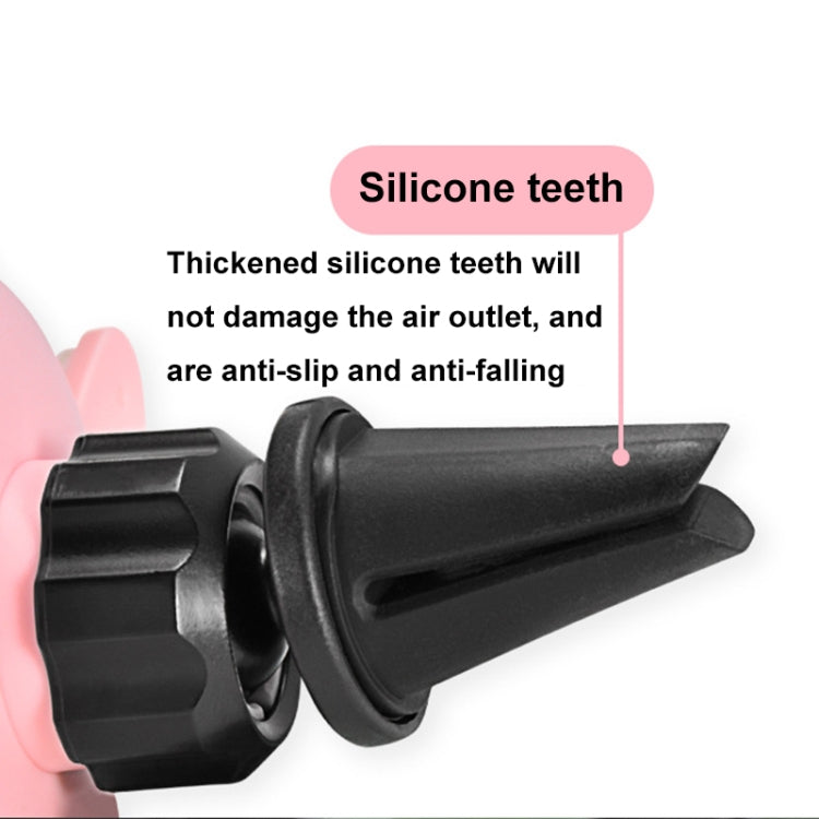 ICARER FAMILY AK-01 Car Air Outlet Cartoon Phone Holder Car Navigation Gravity Support Frame