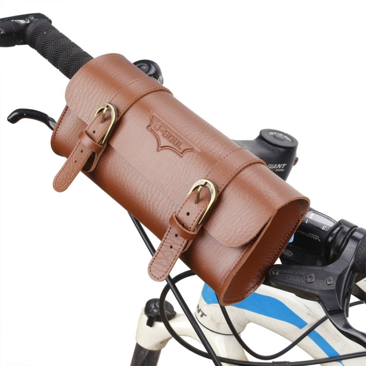 B-SOUL Bicycle Electric Scooter Riding Retro Front Head Bag