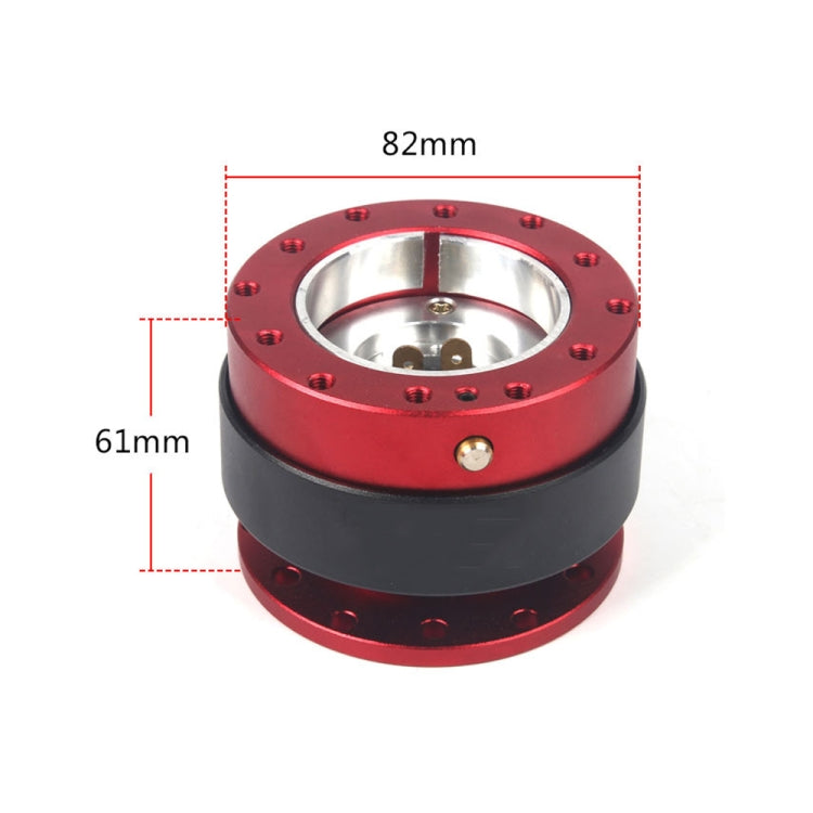 Steering Wheel With Locking Quick Release Booster Pad