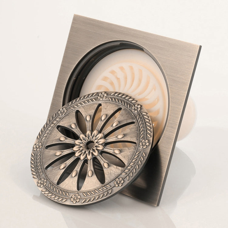 Toilet 100x100mm Retro Anti-odor and Anti-reflux Floor Drain