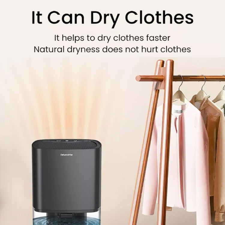 1L 36W Air Dehumidifier for Home Damp Drying Clothes with 7 colors Light