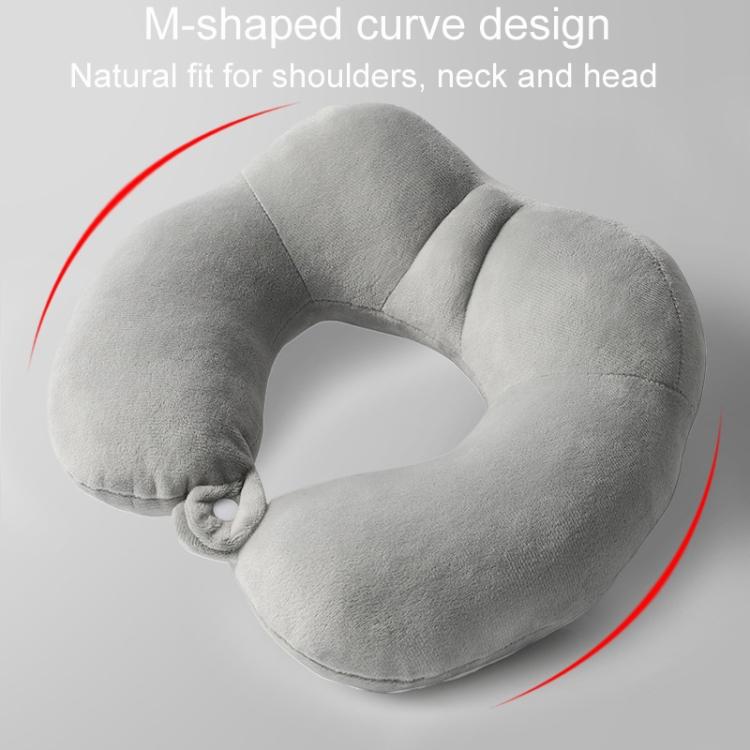 Portable Nap Neck Care Pillow Multifunctional Airplane Travel U-Shaped Pillow