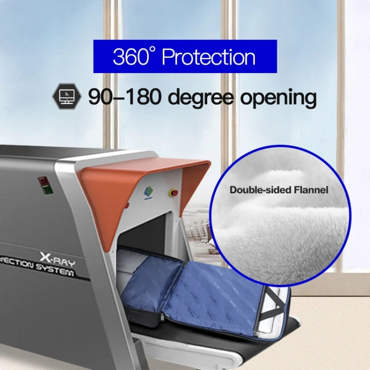 Bopai 61-120761 Large-capacity First-layer Cowhide Business Laptop Backpack With USB+Type-C Port