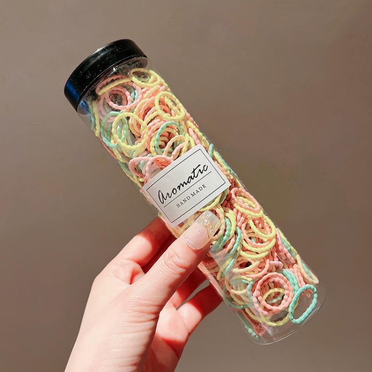 300pcs /Can Baby Elastic Hair Accessories And Hair Ties Children Non-Injury Hair Band