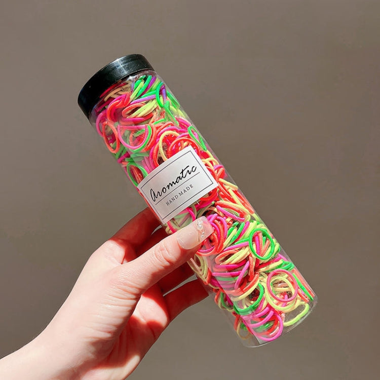 300pcs /Can Baby Elastic Hair Accessories And Hair Ties Children Non-Injury Hair Band