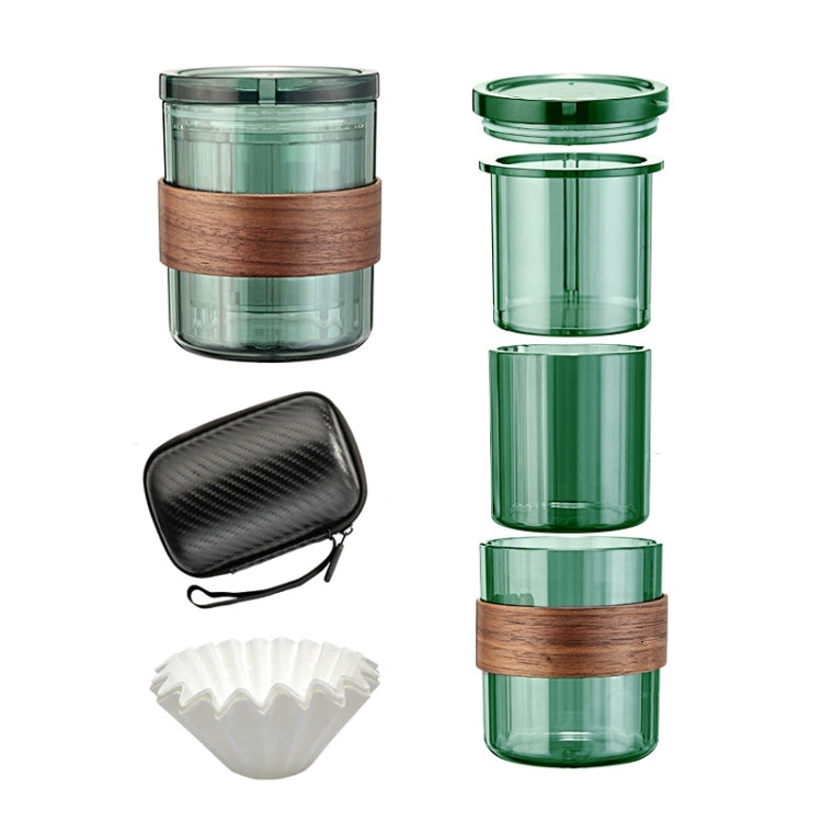 3 In 1 Pour Over Coffee Maker with Filter Cup for Camping Travel Office