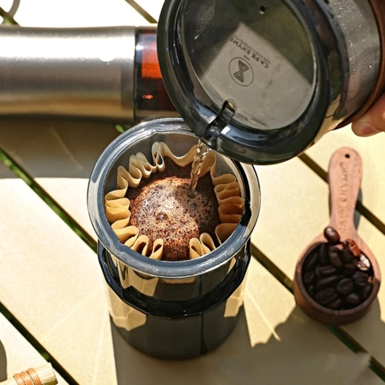 3 In 1 Pour Over Coffee Maker with Filter Cup for Camping Travel Office
