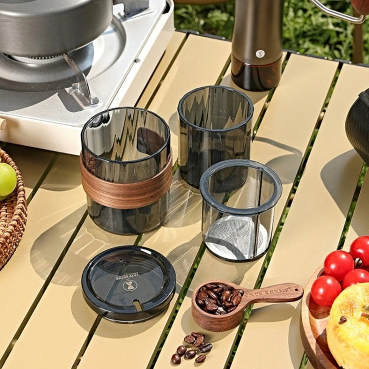 3 In 1 Pour Over Coffee Maker with Filter Cup for Camping Travel Office