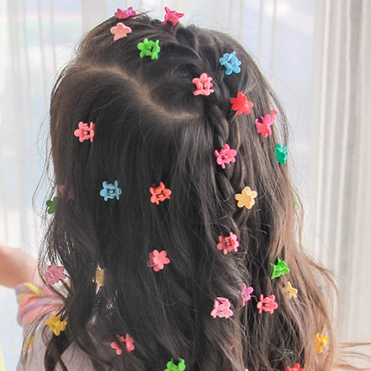 50pcs /Can Children Lovely Cute Small Griping Clip Disheveled Hair Clip Headdress