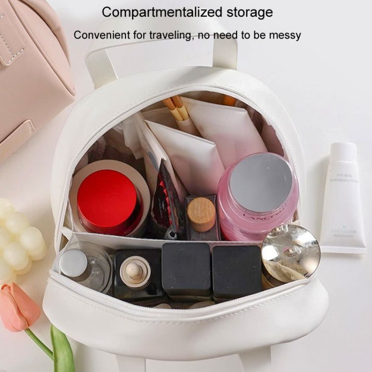 Portable Shell Cosmetic Bag Large Capacity Travel Toiletries Storage Bag