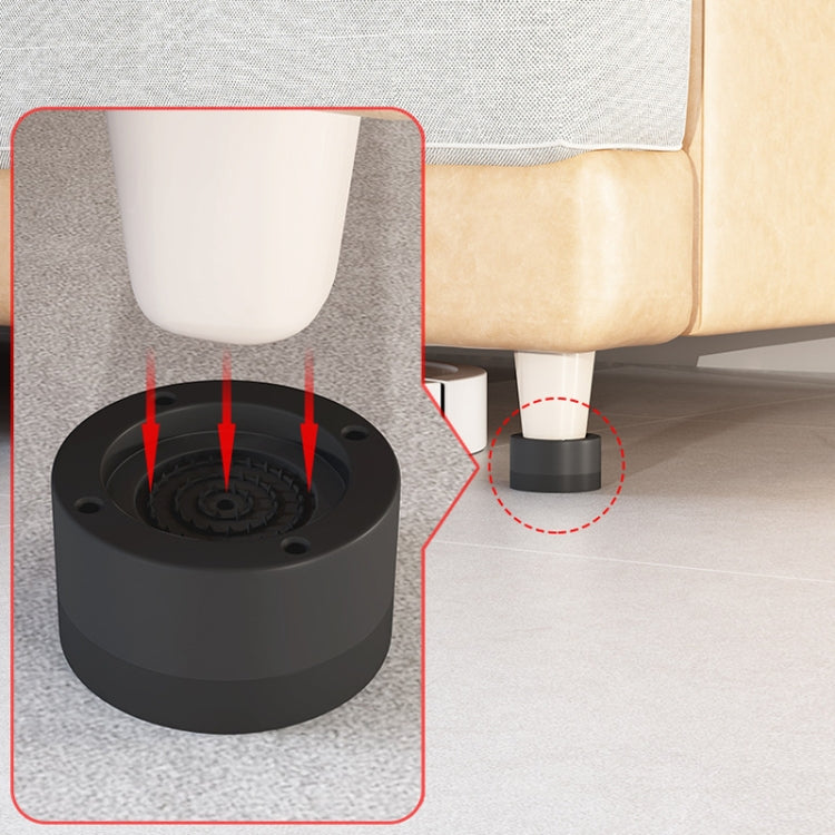 Washing Machine Base Non-Slip Heightening Fixed Shock-Absorbing Foot Pads