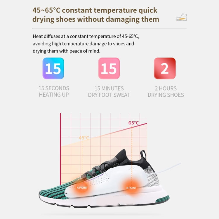 Electric Shoe Dryer with UV Sterilization Powered By 5V USB