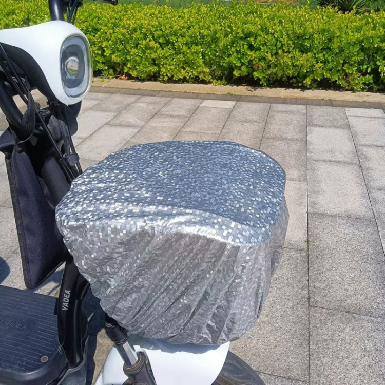 Battery Car Front Basket Rain Cover Bicycle Basket Waterproof Bag Universal