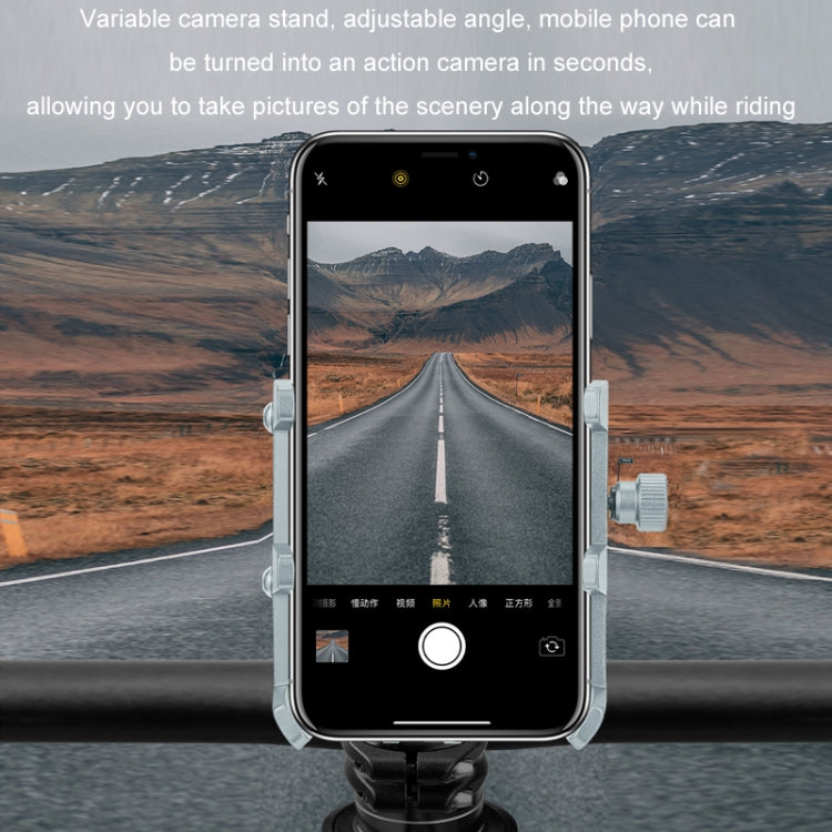 JOHORSE Bicycle Shockproof Mobile Phone Holder Motorcycle Riding Equipment