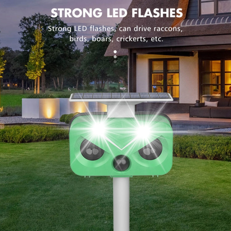 Outdoor Solar Animal Repeller Multi-functional Bird/Cat/Rat Repeller