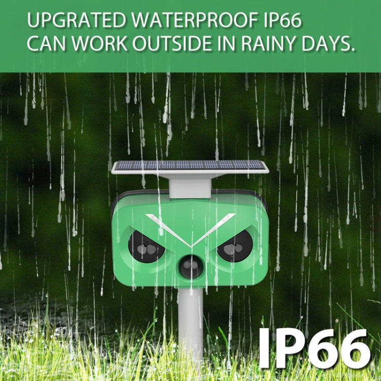 Outdoor Solar Animal Repeller Multi-functional Bird/Cat/Rat Repeller