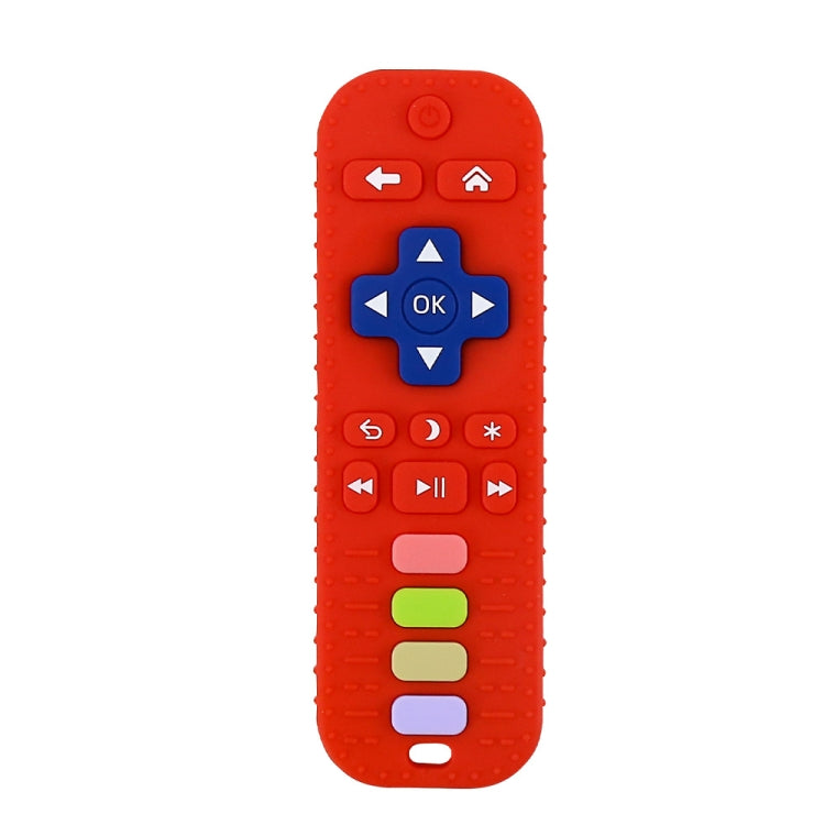 Baby Simulation Silicone Remote Control Can Press Tooth Glue Preventing Eating Hands Teething Stick