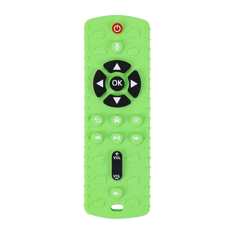Baby Simulation Silicone Remote Control Can Press Tooth Glue Preventing Eating Hands Teething Stick