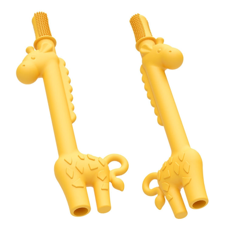 Baby Deer Toys Food Teething Sticks Silicone Giraffe