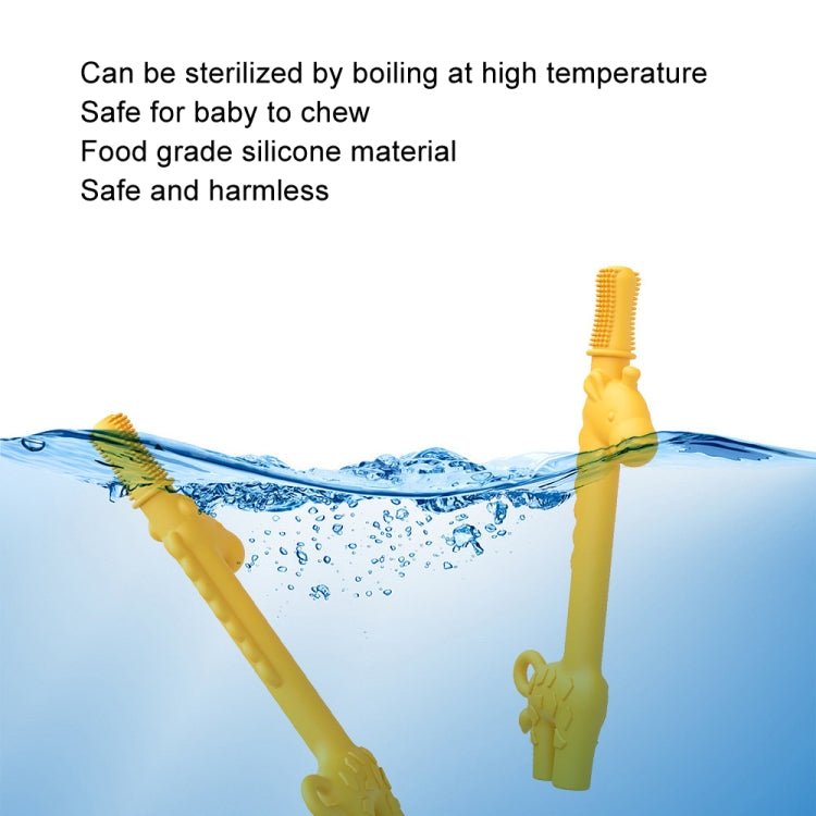 Baby Deer Toys Food Teething Sticks Silicone Giraffe