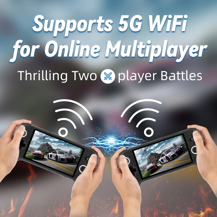 ANBERNIC RG556 Handheld Game Console Android 13 System 5.48-Inch AMOLED Screen WIFI Bluetooth Game Player