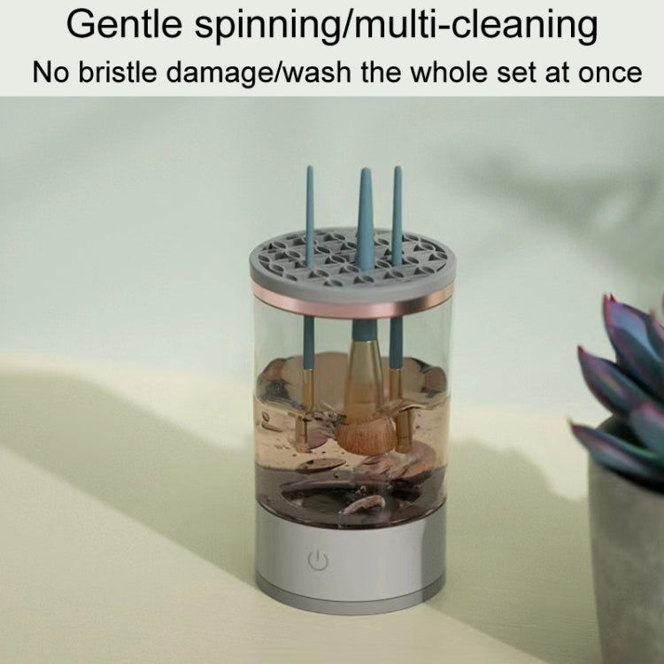 Electrical Makeup Tool Cleaner USB Plug-In Brush Cleaning Organizer
