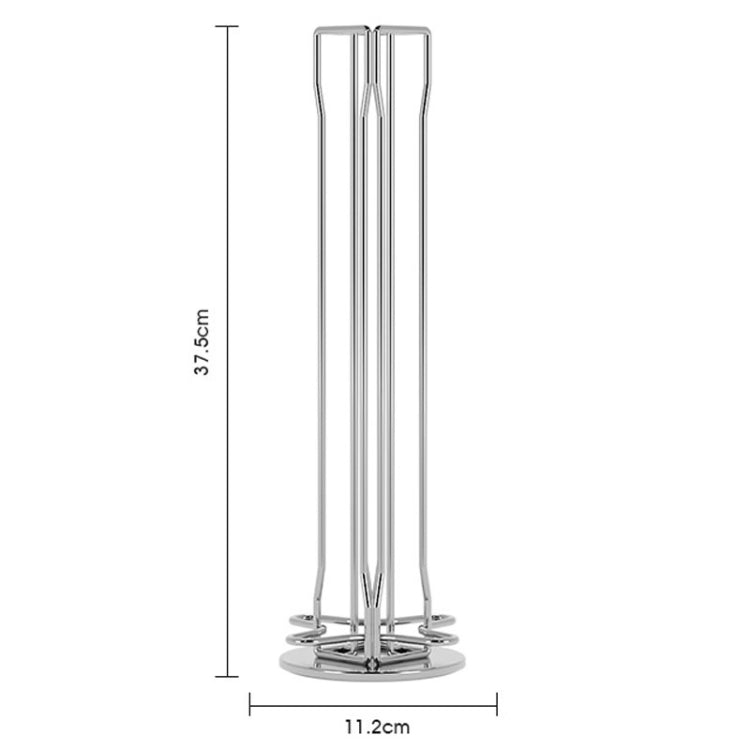 Home Capsule Coffee Rack Electroplated Iron Capsule Storage Stand