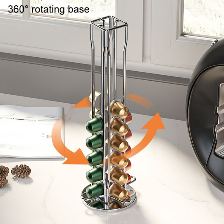 Home Capsule Coffee Rack Electroplated Iron Capsule Storage Stand