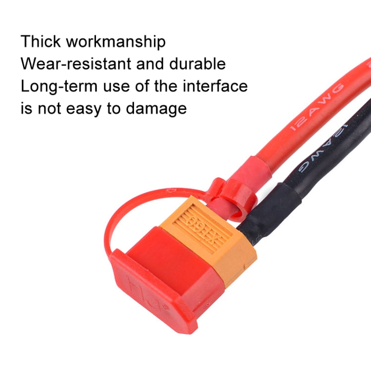 10pcs /Pack XT60 Lithium Battery Plug Protective Cover Plug Dustproof Anti-oxidation Insulation Cover