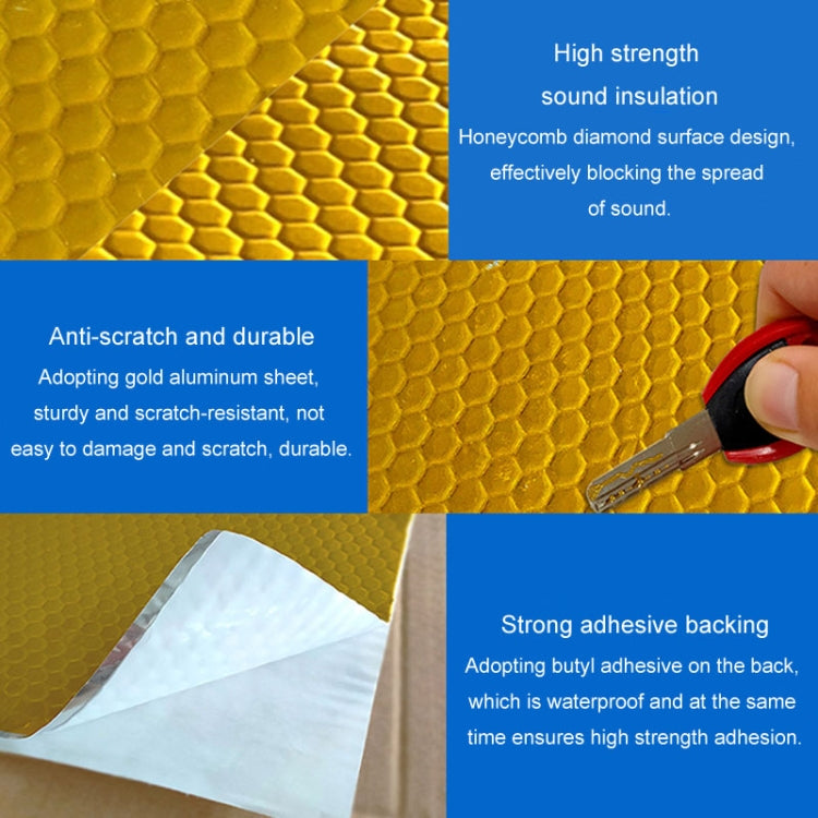 Sewer Pipe Self-Adhesive Soundproofing Damping Sheet Car Acoustic Panel