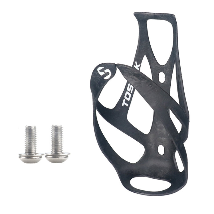 TOSEEK Outdoor Cycling Carbon Fiber Open Water Bottle Cage