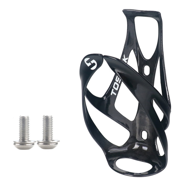 TOSEEK Outdoor Cycling Carbon Fiber Open Water Bottle Cage
