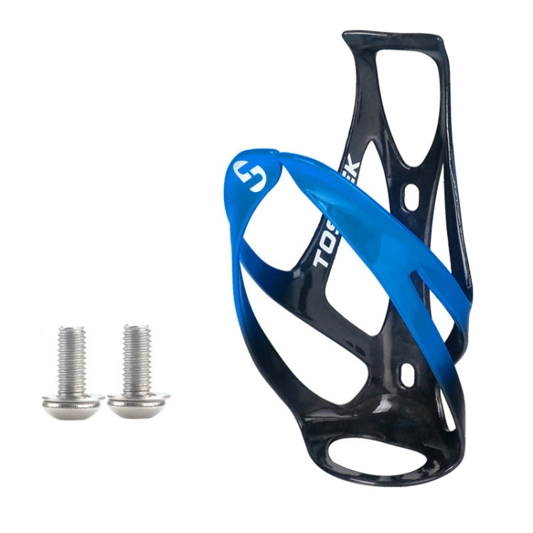 TOSEEK Outdoor Cycling Carbon Fiber Open Water Bottle Cage