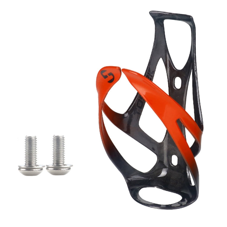 TOSEEK Outdoor Cycling Carbon Fiber Open Water Bottle Cage