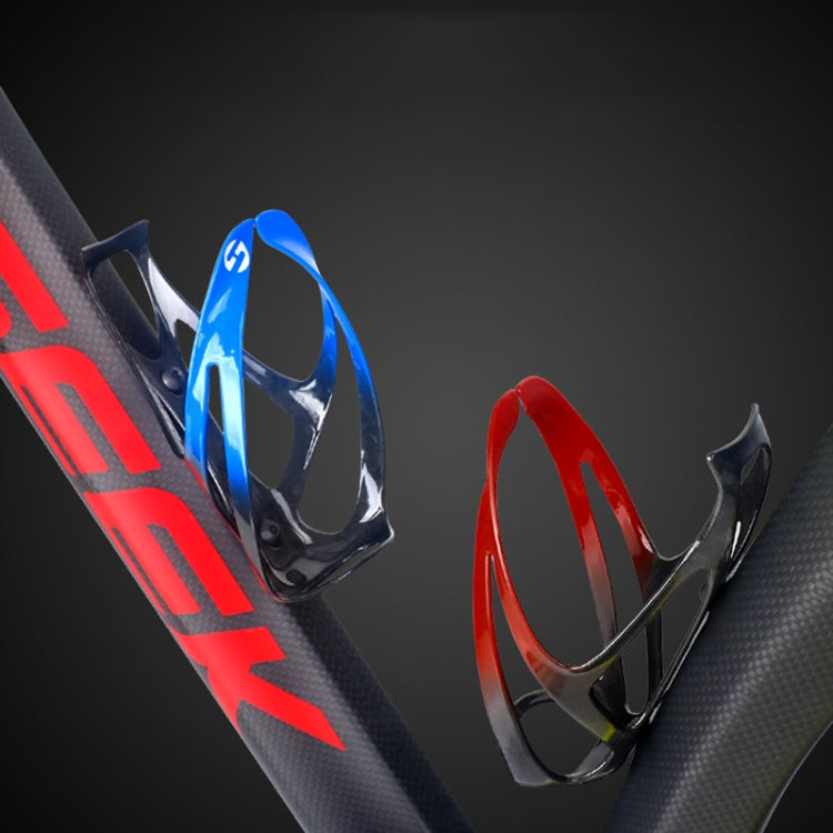 TOSEEK Outdoor Cycling Carbon Fiber Open Water Bottle Cage