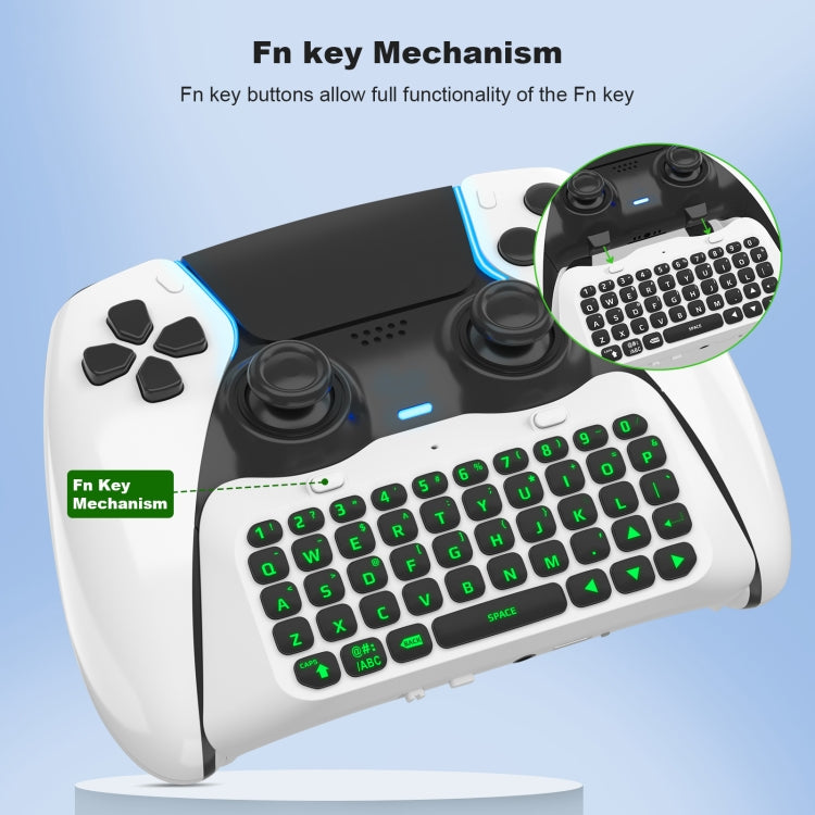 For PS5 JYS-P5172 Gamepad Wireless Bluetooth External Keyboard, Without Gamepad