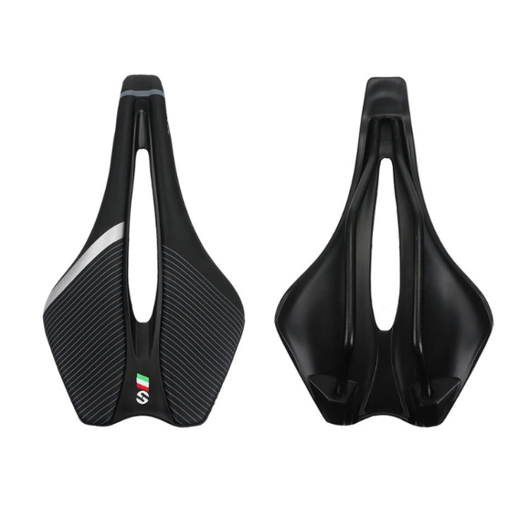 TOSEEK Bicycle Shock-absorbing Comfortable Widened Saddle