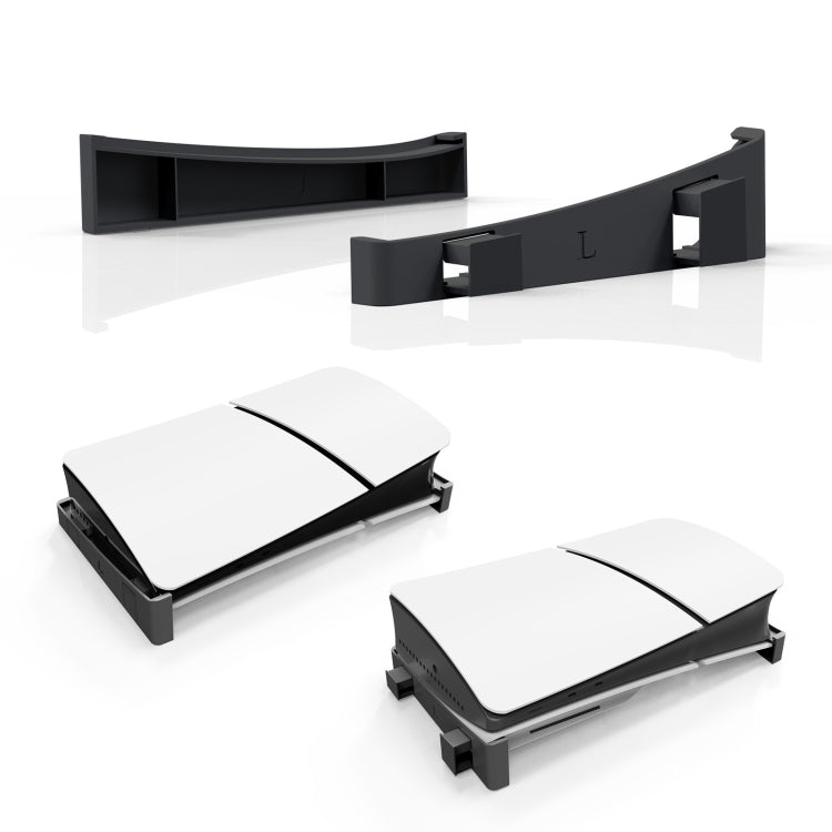 For PS5 Slim JYS-P5189 Console Horizontal Placement Stand Digital / Optical Drive Version Universal Storage Mount