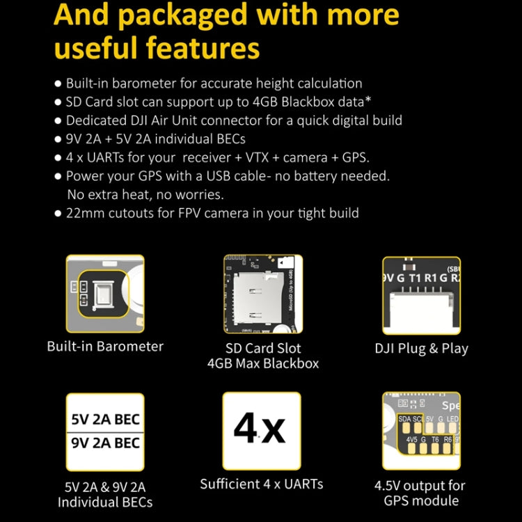 3-6S Lipo Barometer For RC Drone